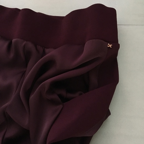 Ted Baker Burgundy Jogger Sweatpants - Picture 5 of 6